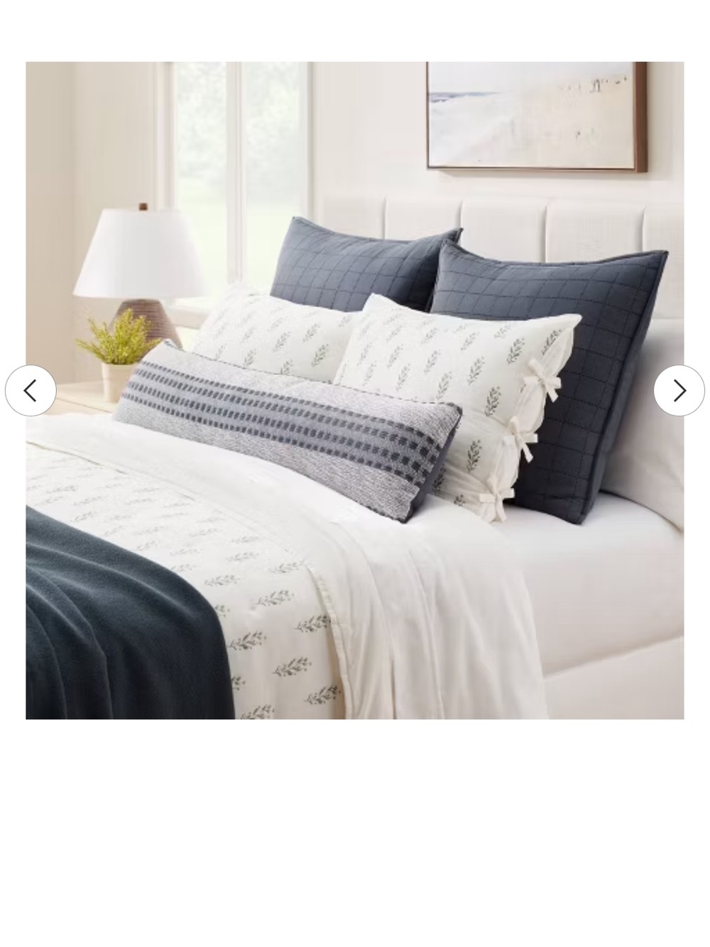 12x48 Threshold with studio McGee lumbar pillow